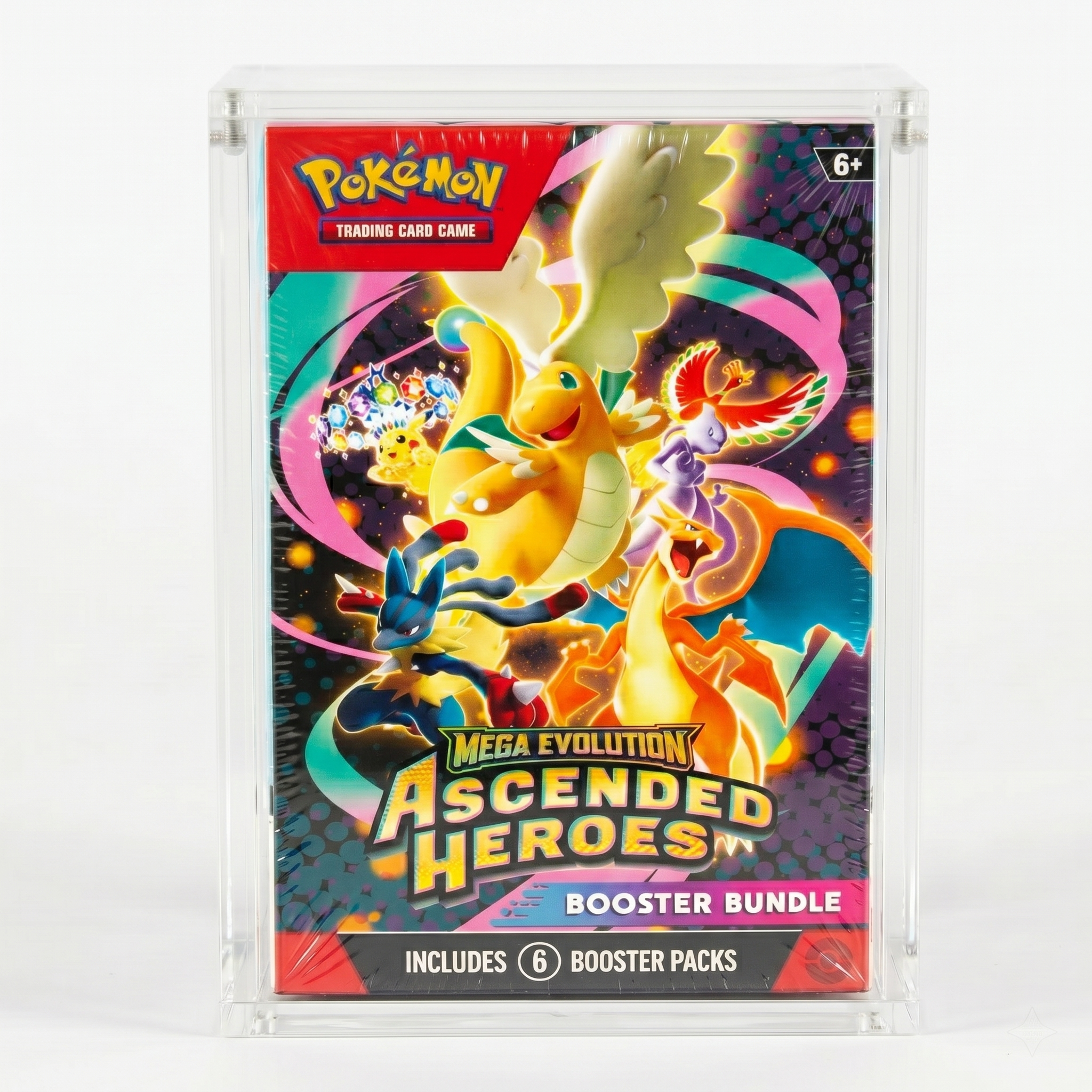 Caja Acrílica Premium para Pokémon Booster Bundle