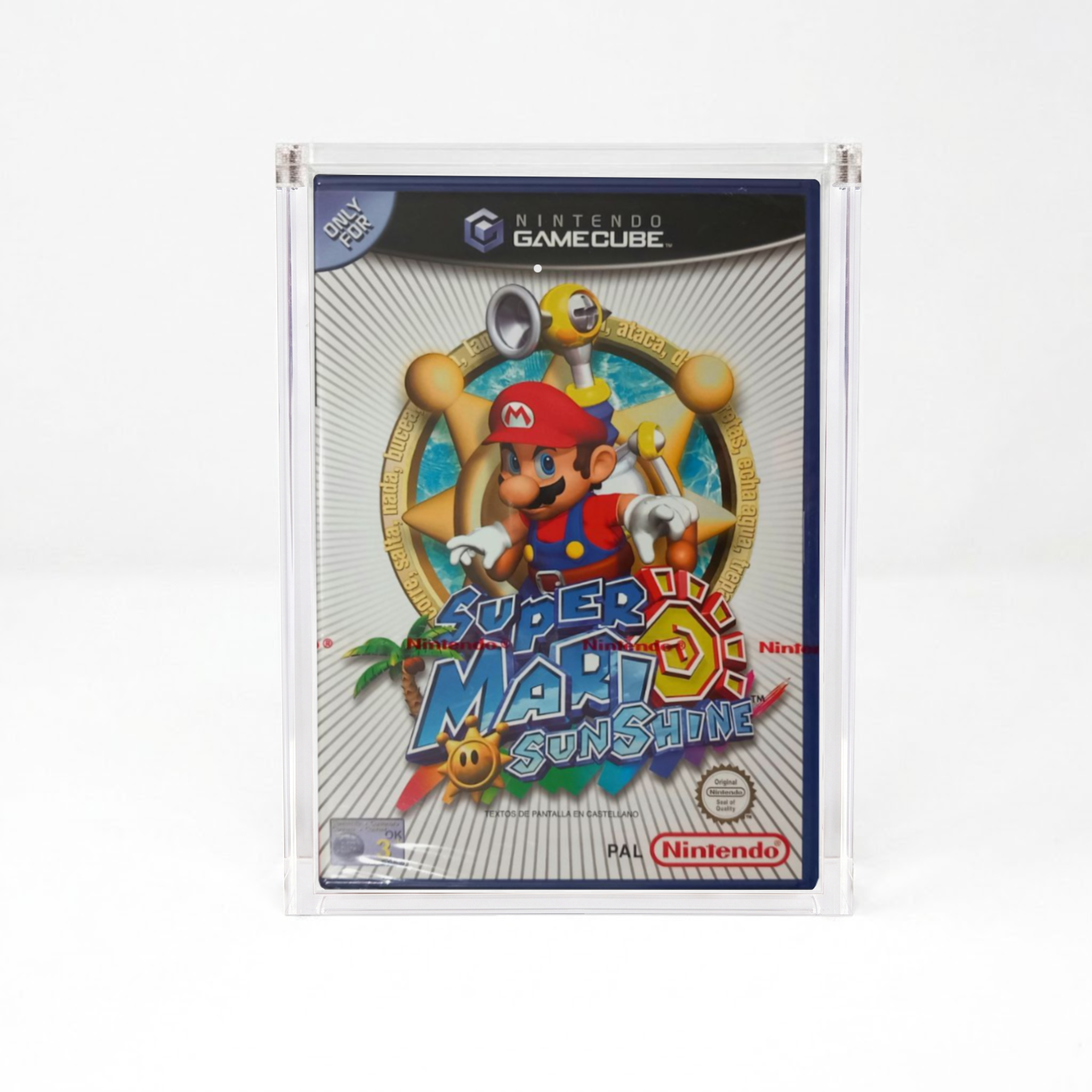 Protector Acrílico para Juegos de Nintendo GameCube