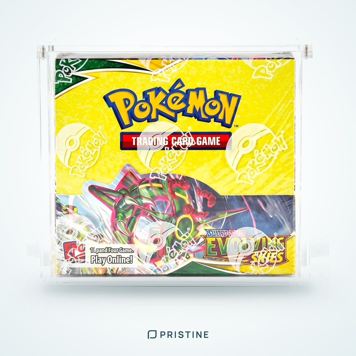 Protector de metacrilato para Booster Box de 36 sobres Pokémon TCG con tapa imantada