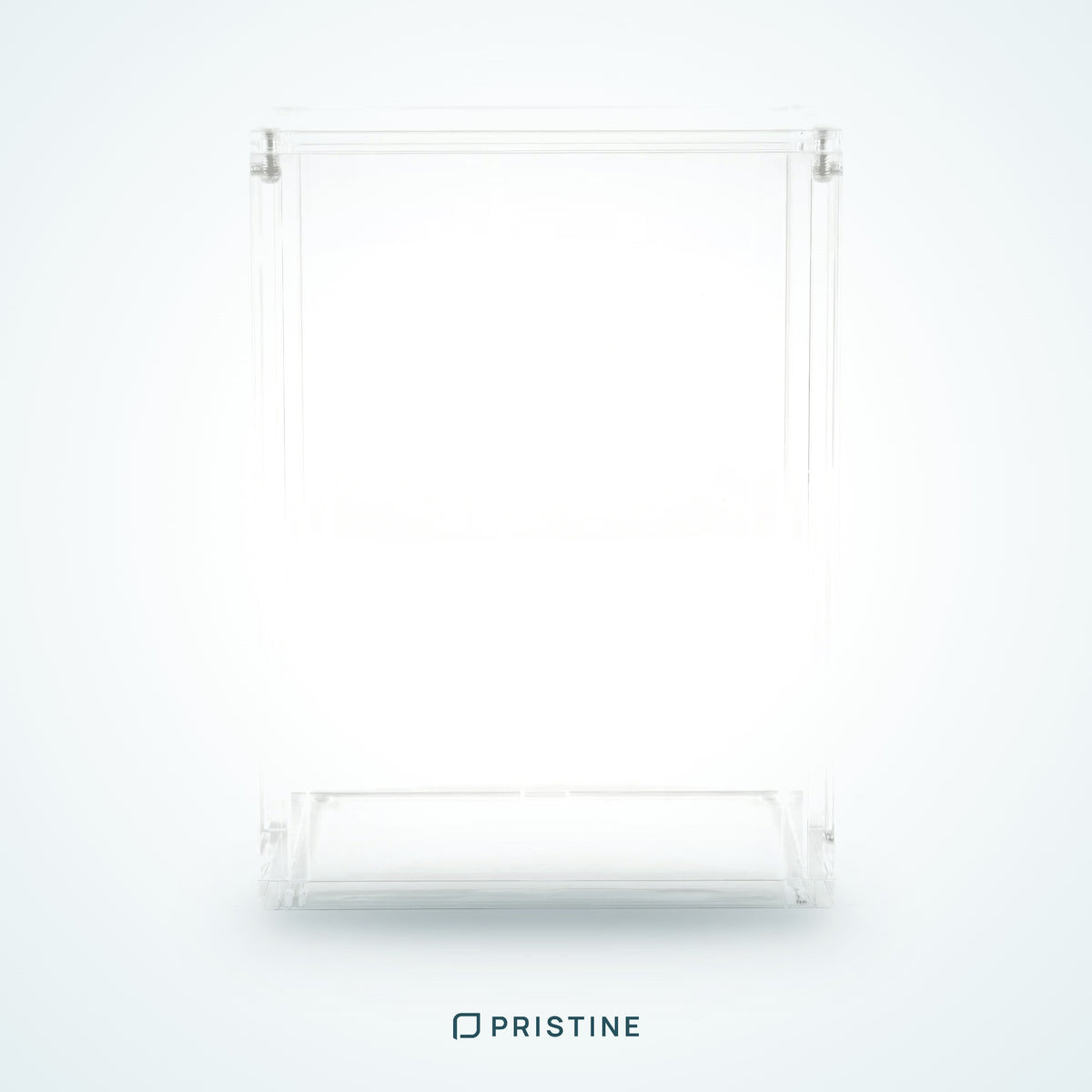 Empty acrylic display case for Pokémon TCG Booster Bundle, original size