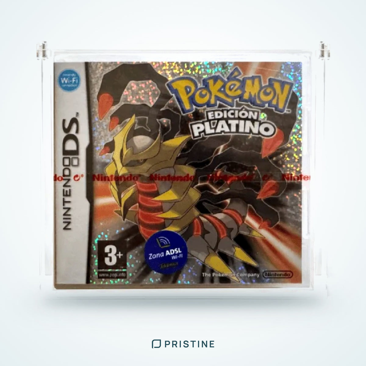Protector de metacrilato para juego de Nintendo DS con tapa imantada