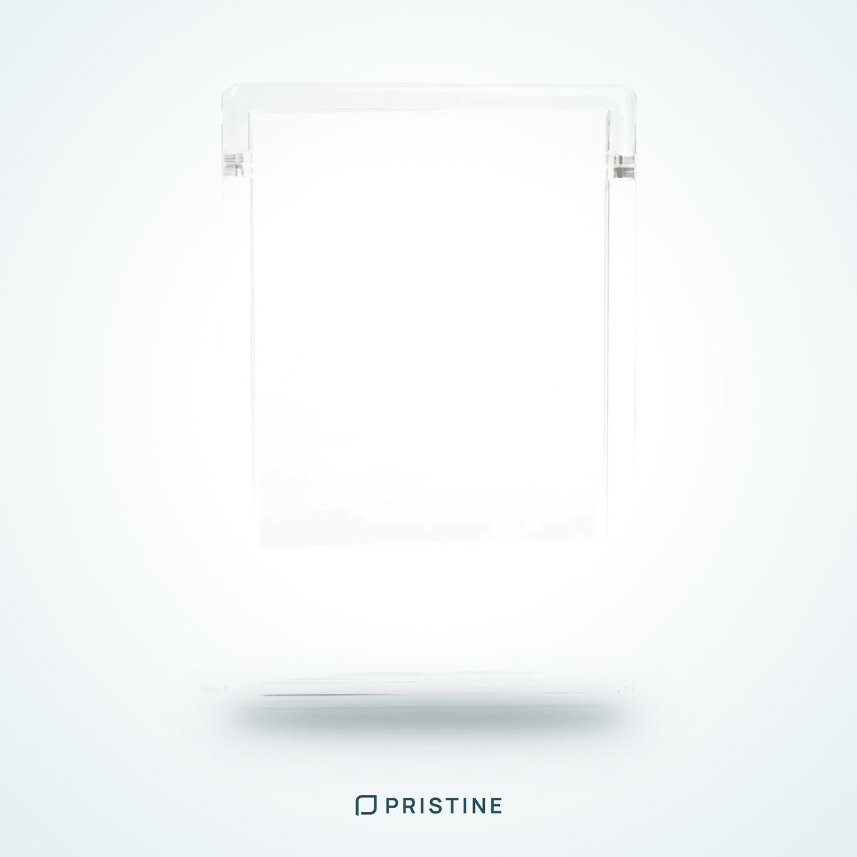 Vitrina de metacrilato vacía para slab PSA con bumper de cartas gradeadas