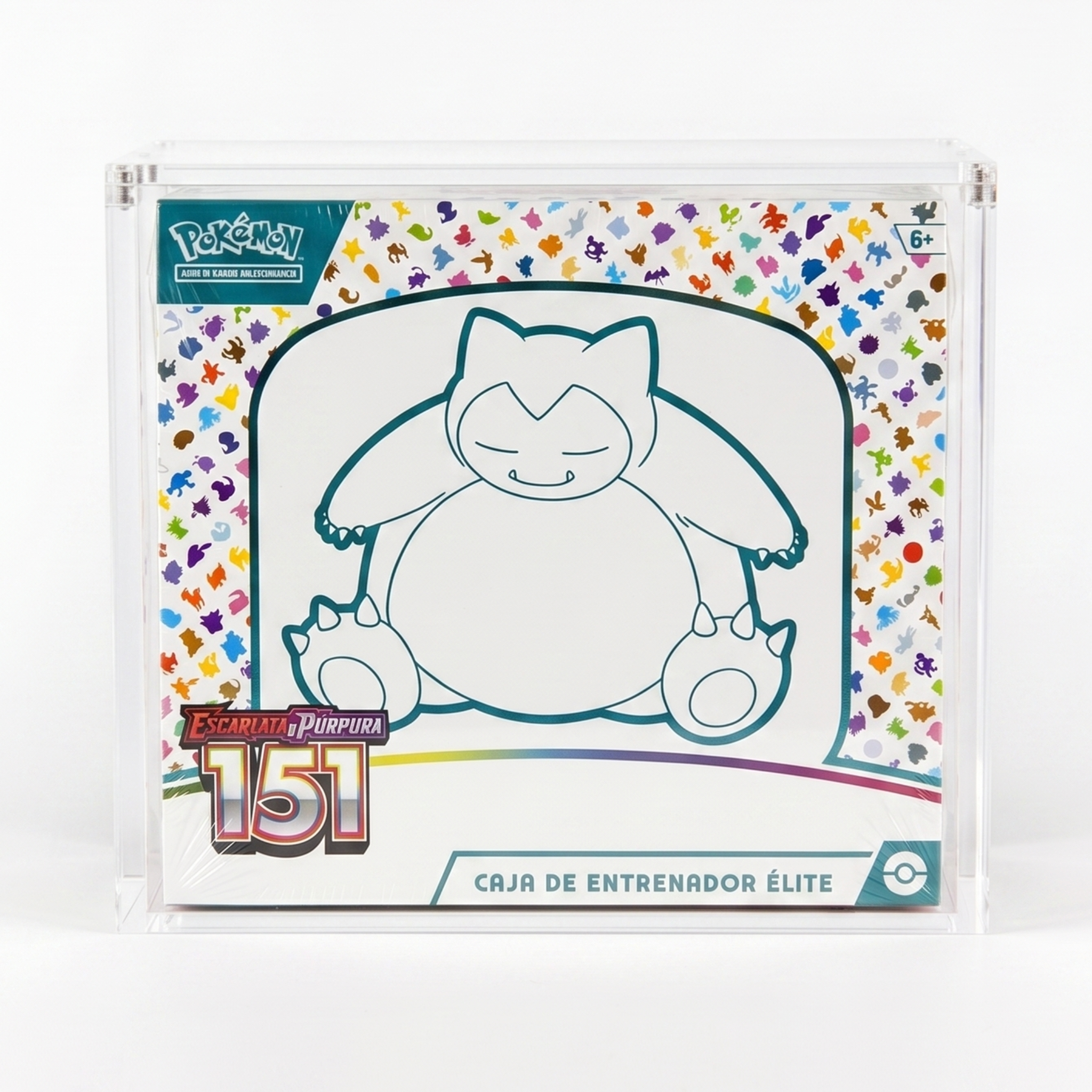 Caja Acrílica Premium para Pokémon Elite Trainer Box (ETB)