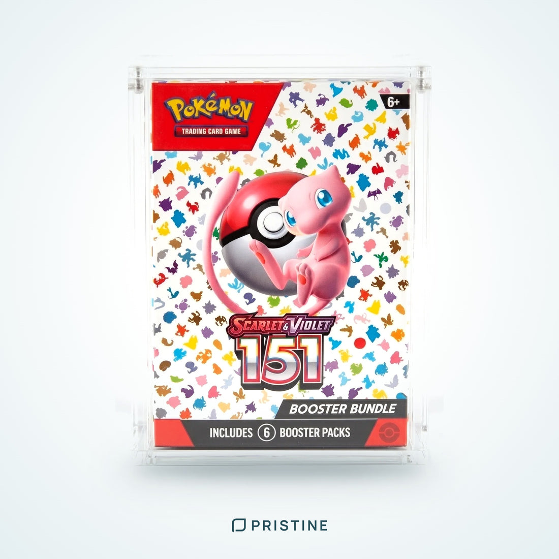 Protector de metacrilato para Booster Bundle Pokémon TCG, versión anterior (Phantasmal Flames y anteriores)