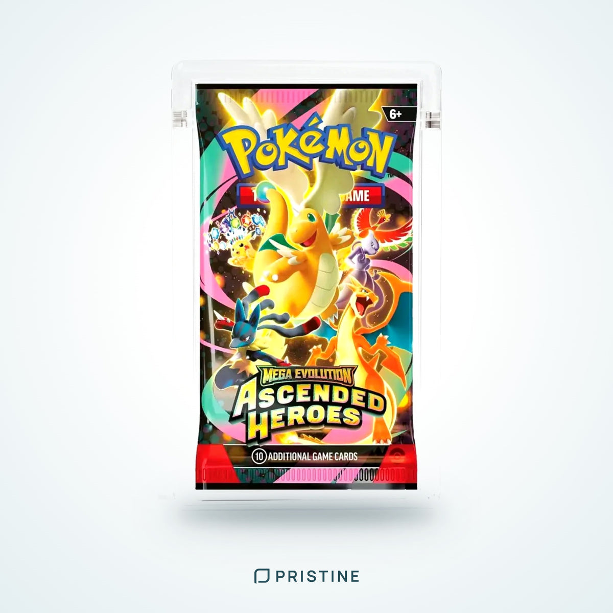 Protector de metacrilato para sobre Booster Pack de TCG con cierre imantado