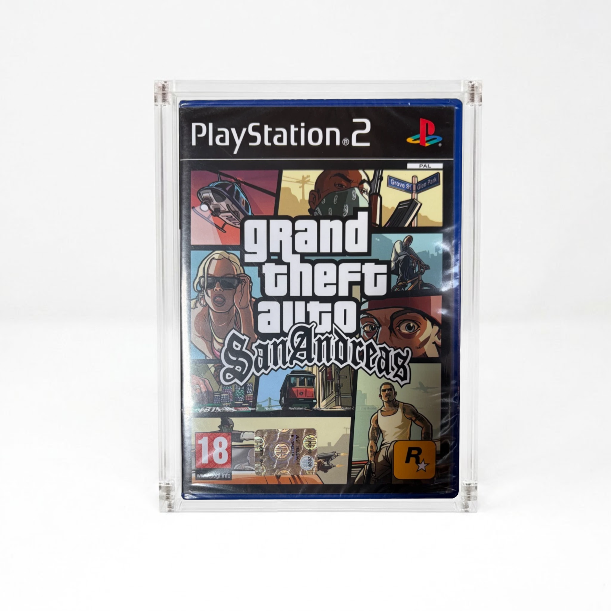 Caja Acrílica Premium para PlayStation 2